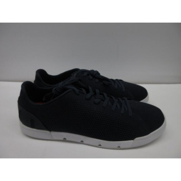 SWIMS Men’s Breeze Tennis Knit Machine-Washable , Core-Navy/White, 13-used main image 6